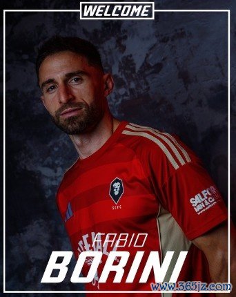 官方：34岁前卫博里尼加盟英乙索尔福德城，曾效用利物浦、米兰等