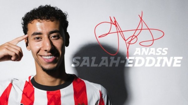 ESPN：荷兰后卫萨拉赫-埃丁转投摩洛哥，曾为荷兰国青出场超50次