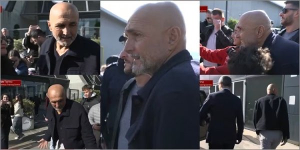 只待官宣！斯帕莱蒂抵达尤文总部，受到球迷宽饶并签名合影迷恋