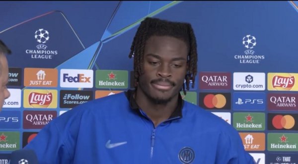 比塞克：我不认为咱们不拼，仅仅短缺量命运，最近5次射正丢了3球